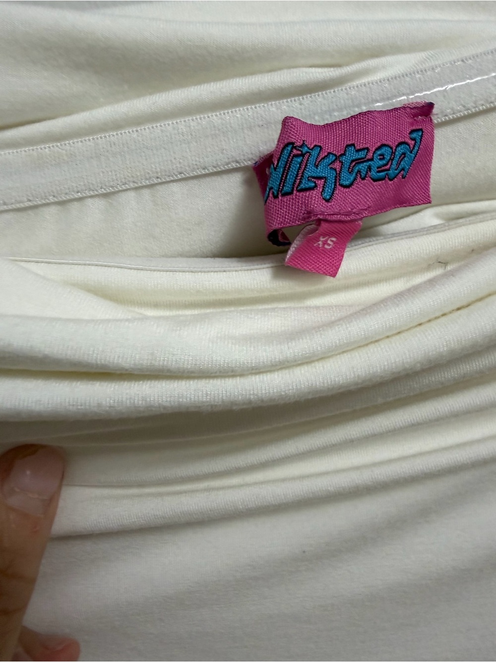 Edikted  Foldover Off the Shoulder Knit Top - Picture 5 of 7